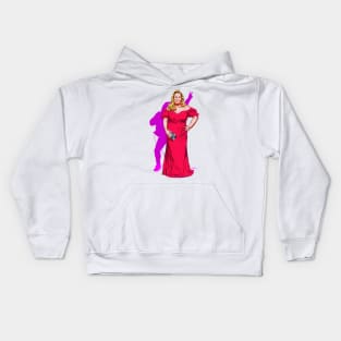 Rebel Wilson - An illustration by Paul Cemmick Kids Hoodie